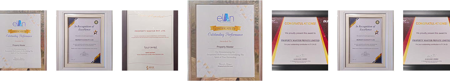 Awards and Certificates